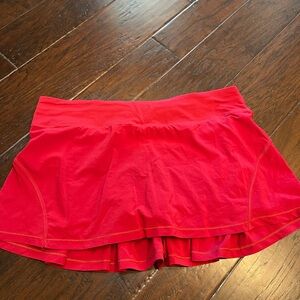 lululemon athletica Red Skirt